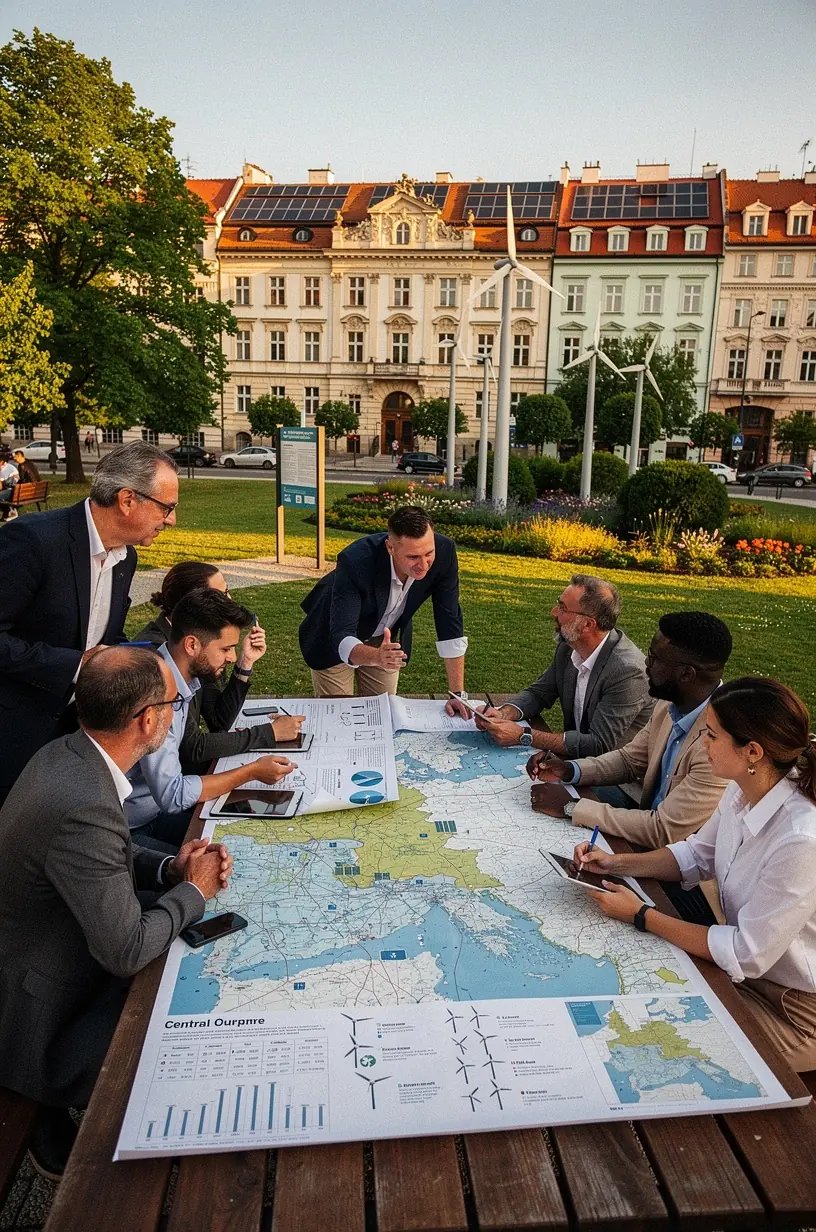 Innovative district heating solutions in Central Europe.